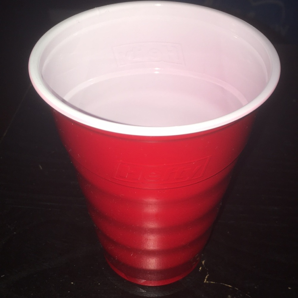 Unused red solo cup